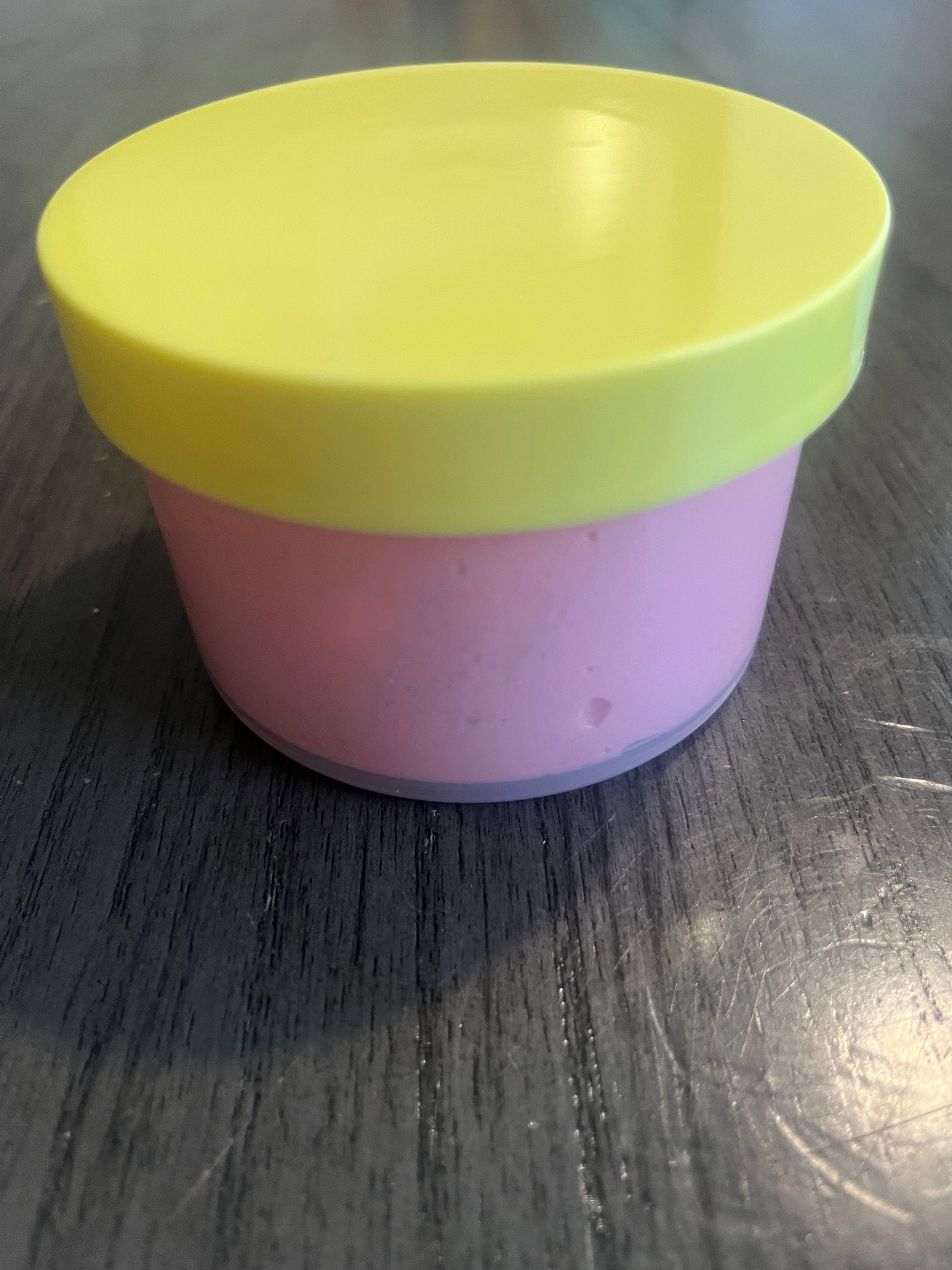 Solid color 6 oz slime